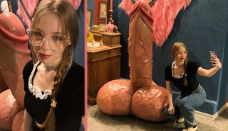 Застенчивая студентка обожает ОЧЕНЬ БОЛЬШИЕ члены